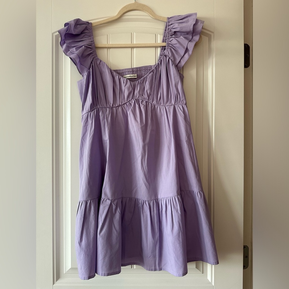 ABERCROMBIE AND FITCH LILAC DRESS